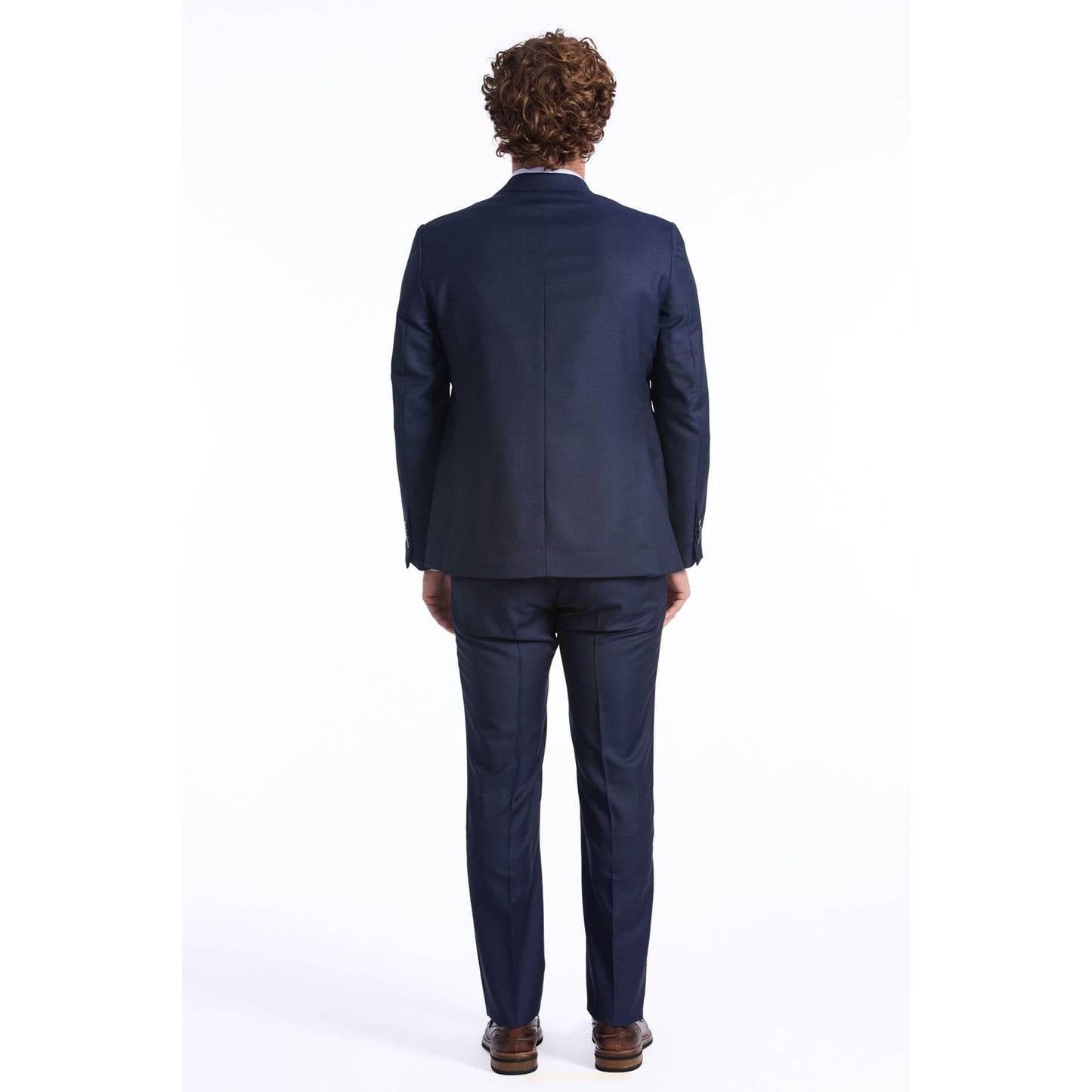 Baldinini Trend Costume Bleu Slim