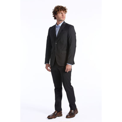 Baldinini Trend Costume Gris Slim