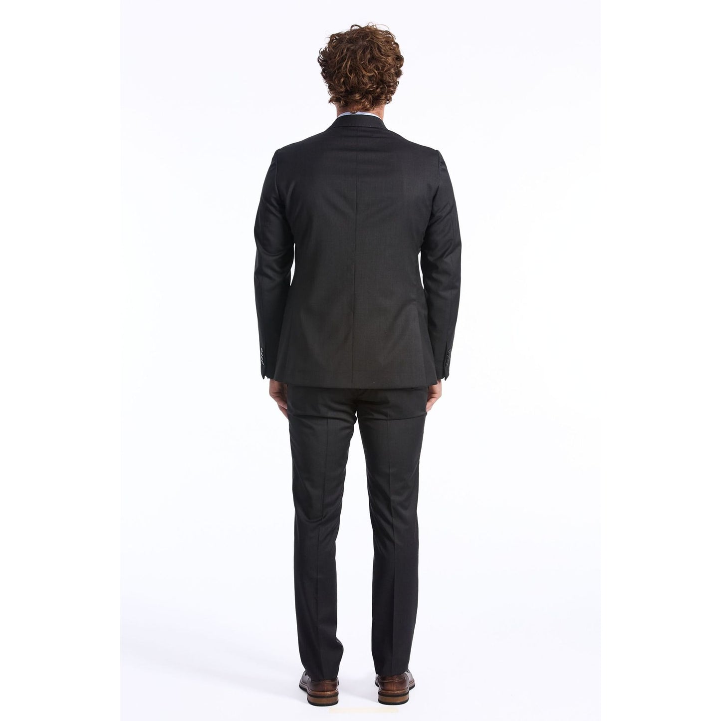 Baldinini Trend Costume Gris Slim