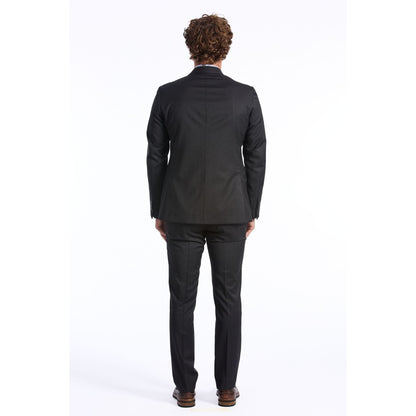 Baldinini Trend Costume Gris Slim
