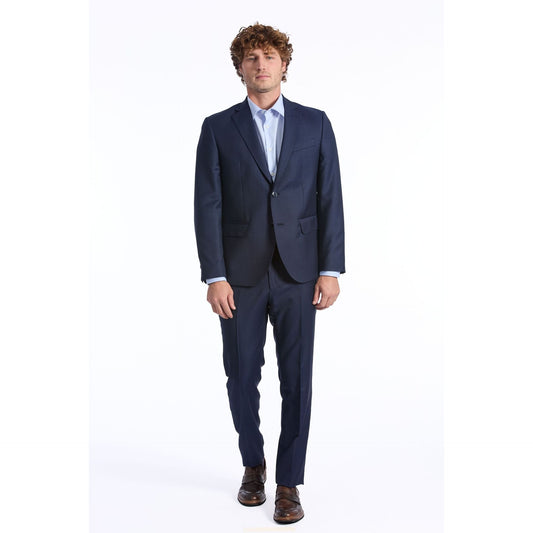 Baldinini Trend Costume Bleu Slim