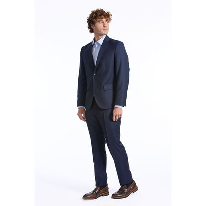 Baldinini Trend Costume Bleu Slim