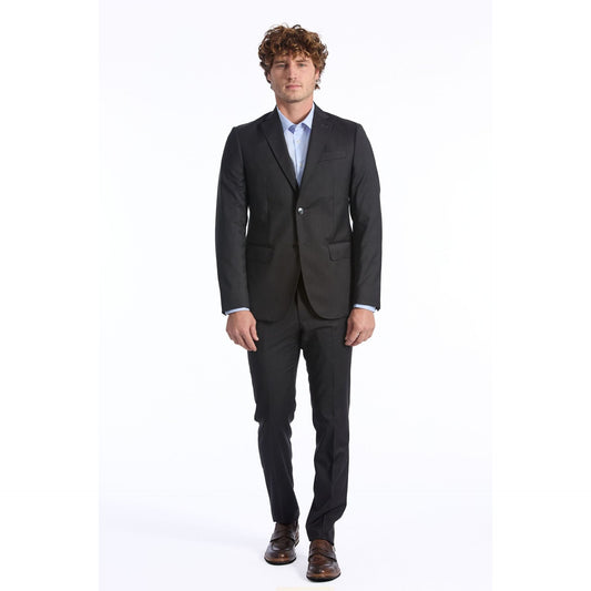 Baldinini Trend Costume Gris Slim