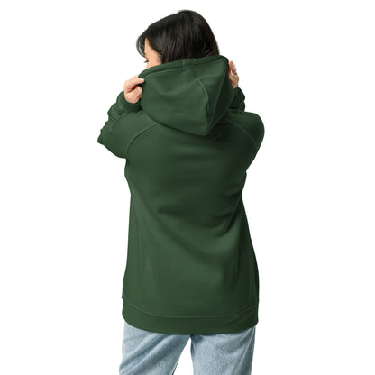 Sweat à capuche écologique Raglan unisexe