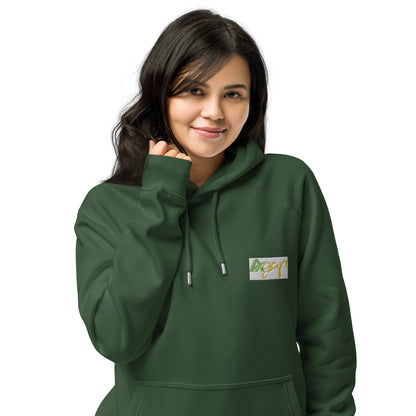 Sweat à capuche écologique Raglan unisexe