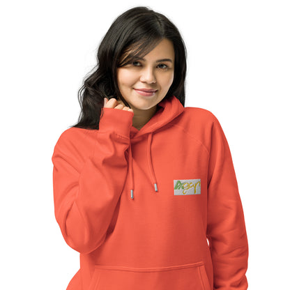 Sweat à capuche écologique Raglan unisexe