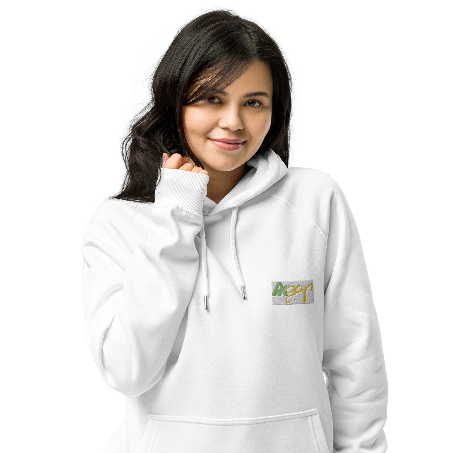 Sweat à capuche écologique Raglan unisexe