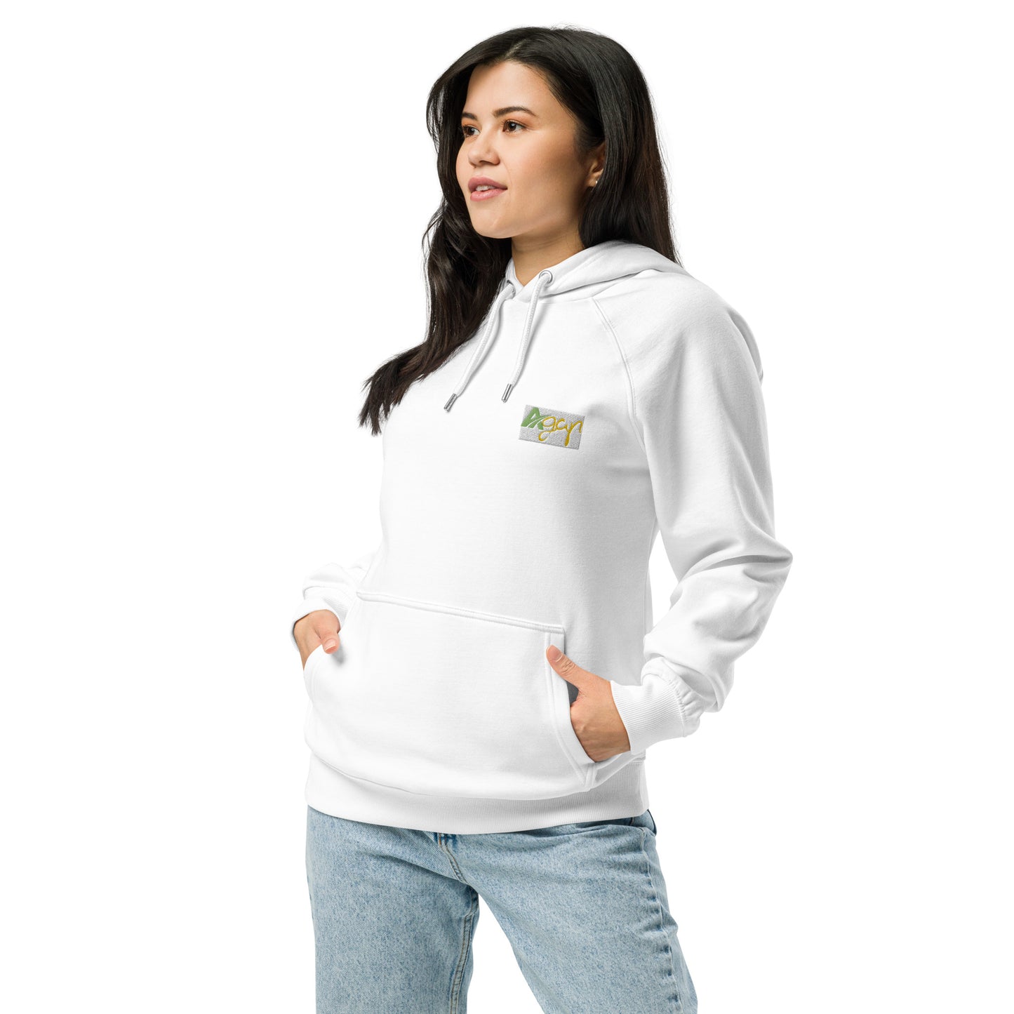 Sweat à capuche écologique Raglan unisexe