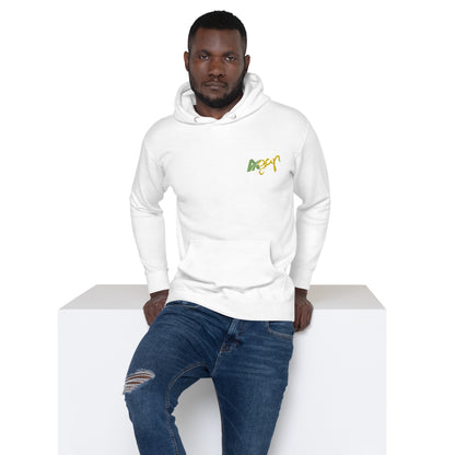 Sweat à Capuche Blanc Unisexe