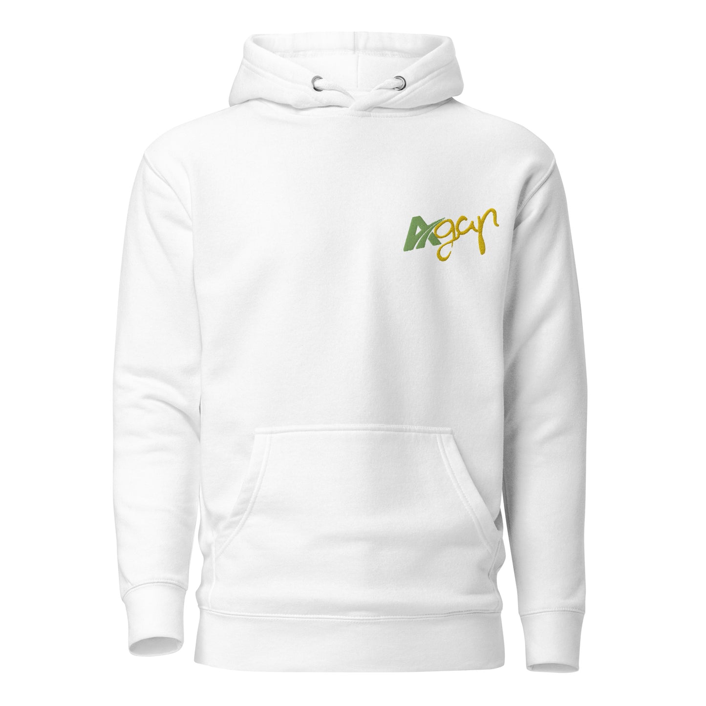 Sweat à Capuche Blanc Unisexe