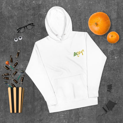 Sweat à Capuche Blanc Unisexe
