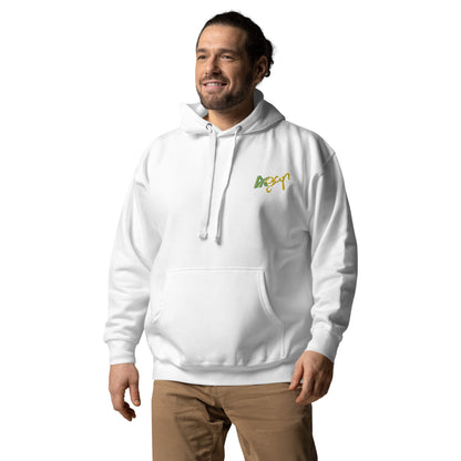 Sweat à Capuche Blanc Unisexe