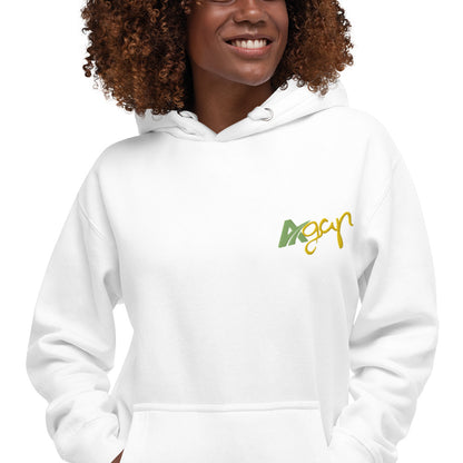 Sweat à Capuche Blanc Unisexe