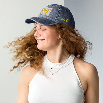 Vintage Cotton Twill Cap