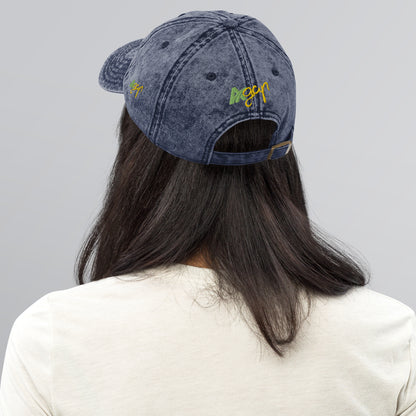 Vintage Cotton Twill Cap