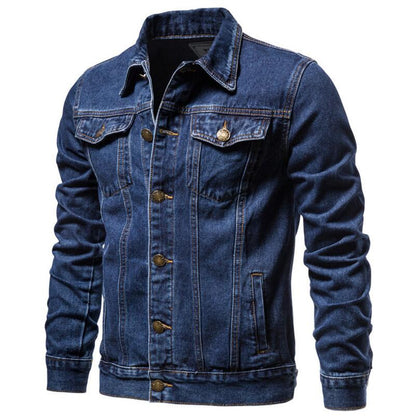 Denim warm jacket Homme