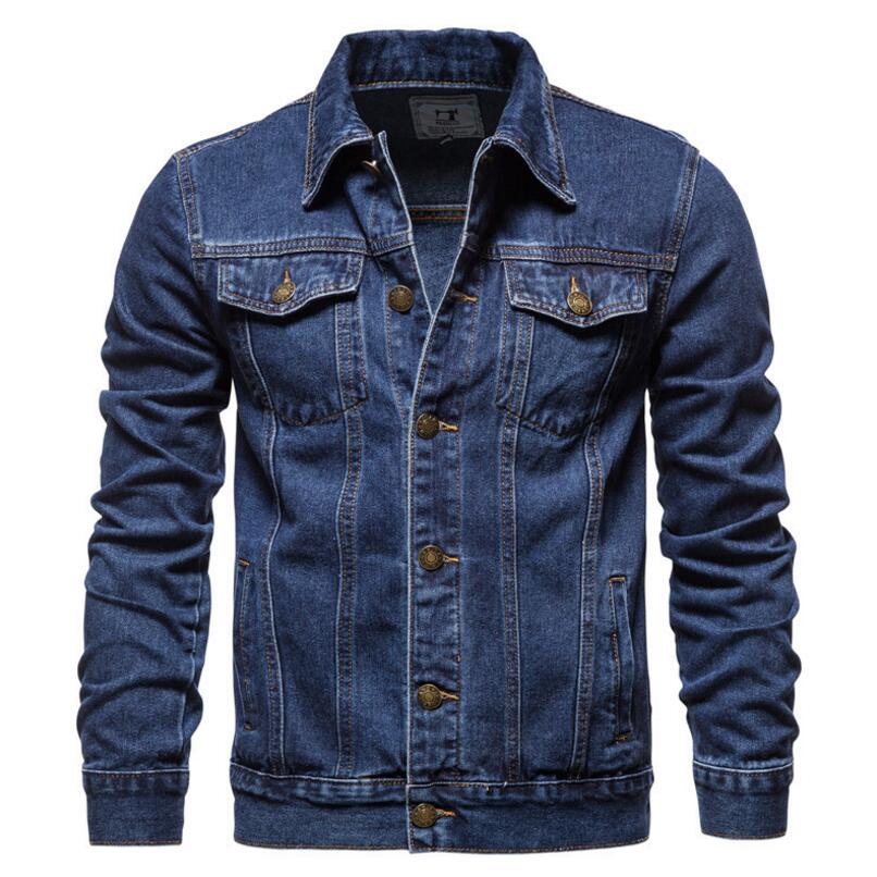 Denim warm jacket Homme