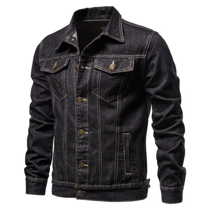 Denim warm jacket Homme