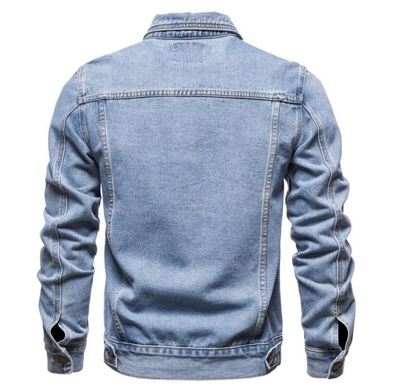 Denim warm jacket Homme