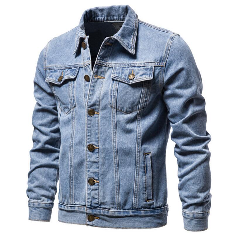 Denim warm jacket Homme