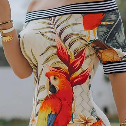 Robes courtes moulante ou asymétrique à épaules dénudées