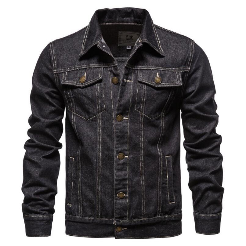 Denim warm jacket Homme