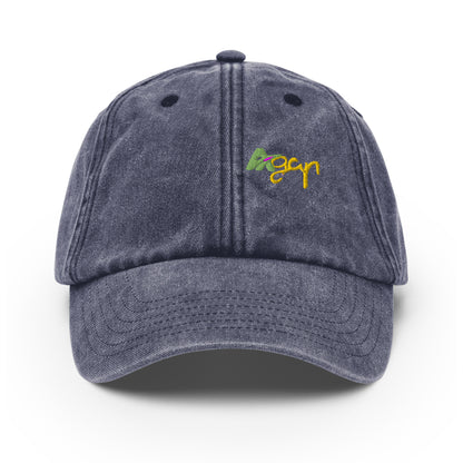 Casquette Vintage brodée coton 5 couleurs