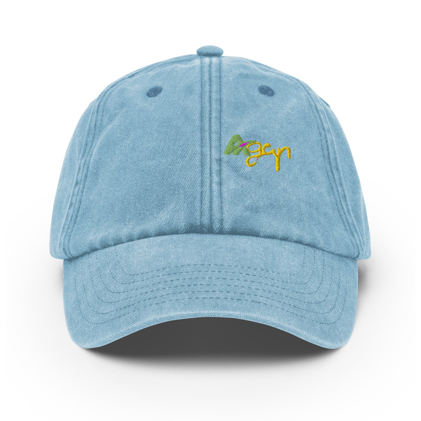 Casquette Vintage brodée coton 5 couleurs