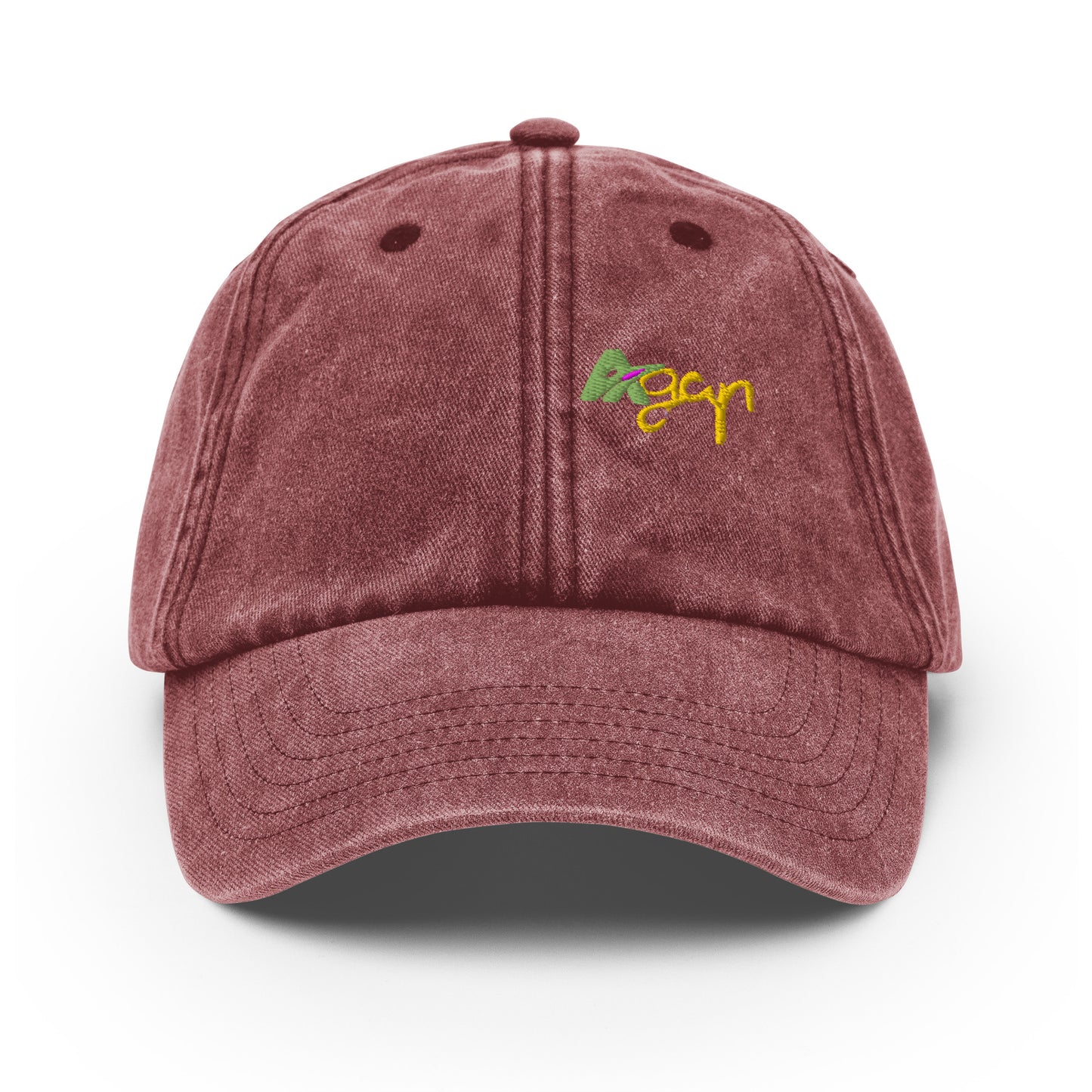 Casquette Vintage brodée coton 5 couleurs