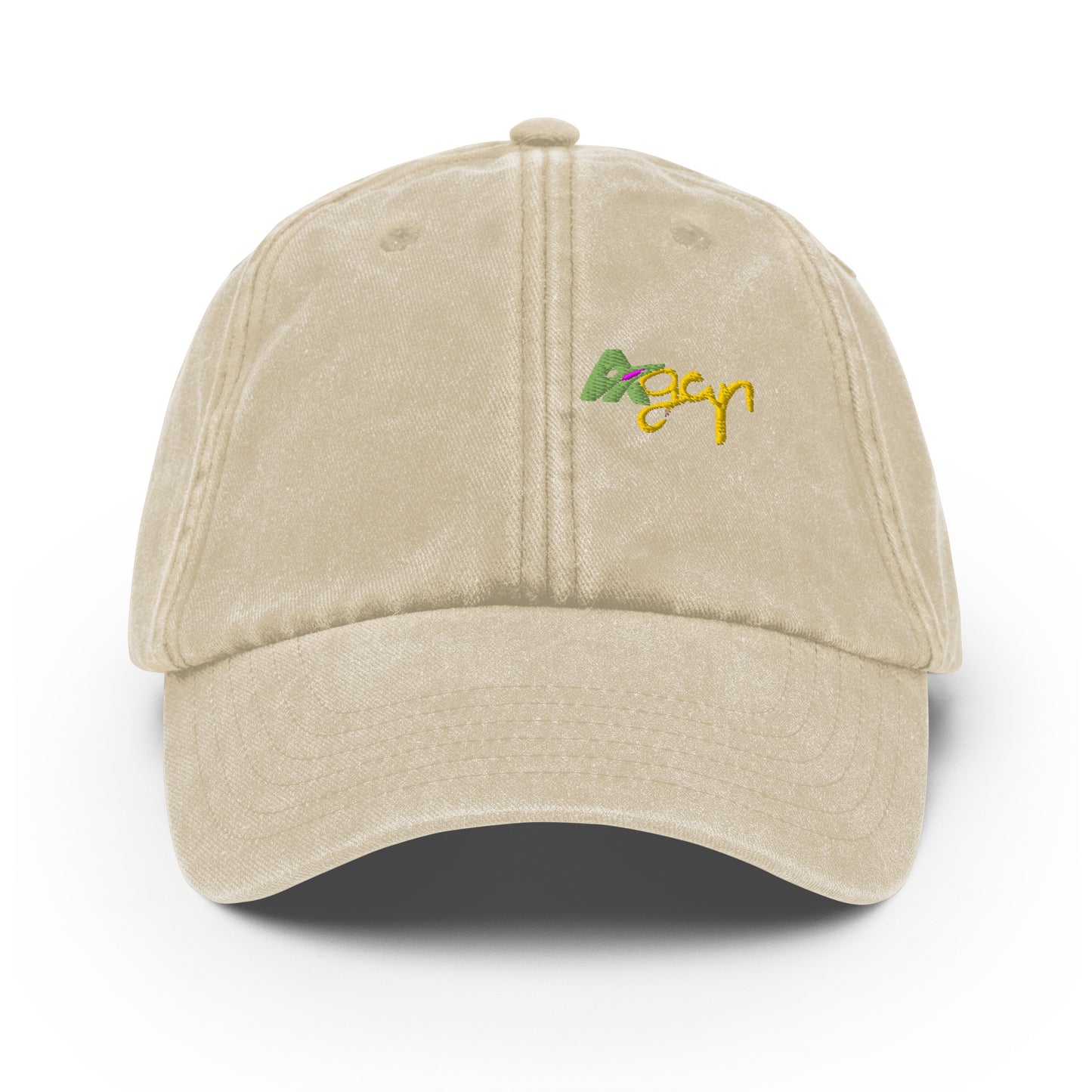 Casquette Vintage brodée coton 5 couleurs